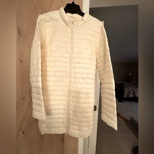 Old Navy Women's Cream Quilted Jacket - XL - NWT